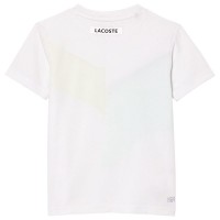 Lacoste Sport Regular Fit Seamless T-Shirt White Green