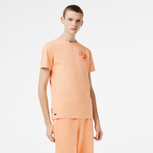 T-shirt Lacoste Sport Roland Garros Edition Orange T-shirt Lacoste Sport Roland Garros Edition Orange
