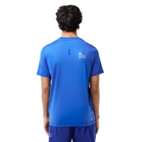 Lacoste Sport Slim Fit T-Shirt Blue  Offer + Cheap