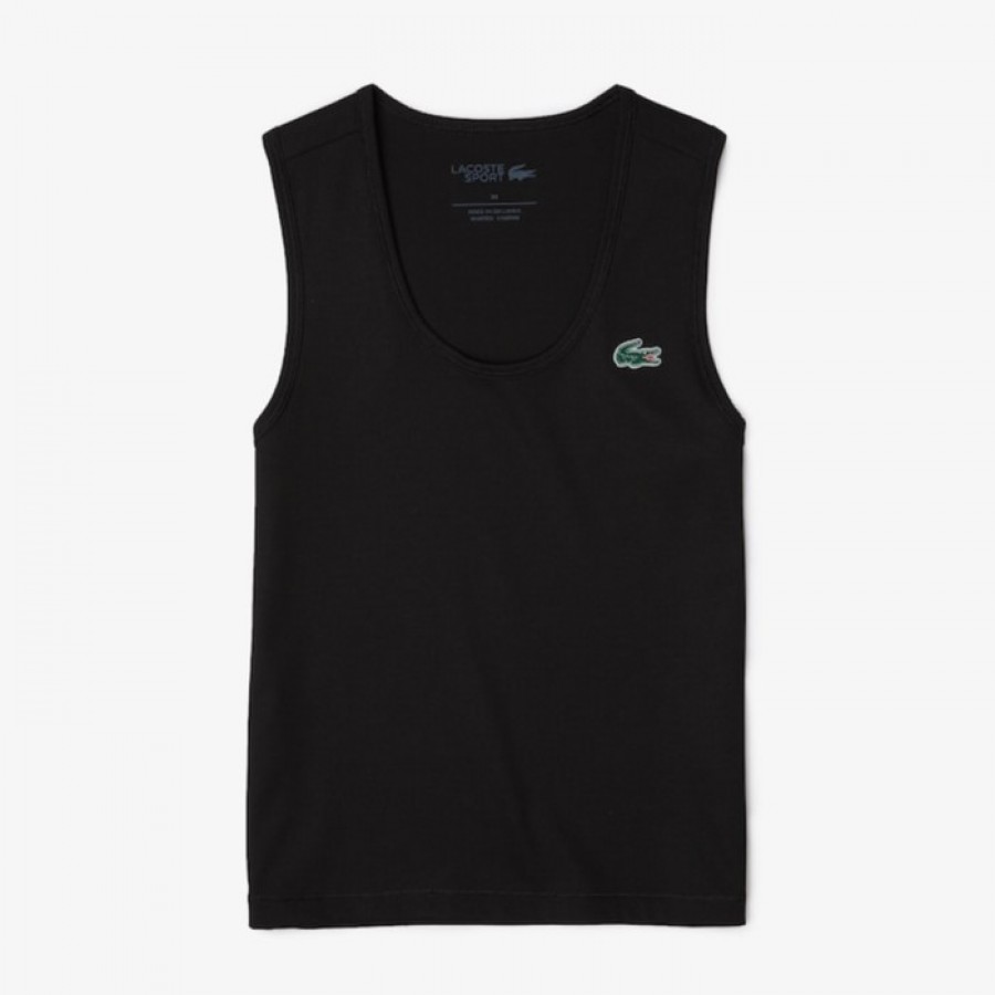 T-shirt Lacoste Sport Slim Fit Noir  Offre - Pas cher