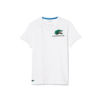 Camiseta Lacoste Sport Tennis Blanco  Oferta + Barato