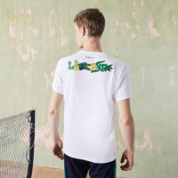 Camiseta Lacoste Sport Tennis Blanco  Oferta + Barato