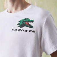 Camiseta Lacoste Sport Tennis Blanco  Oferta + Barato
