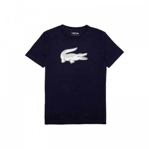 Camiseta Lacoste Sport Transpirable Azul Marino Camiseta Lacoste Sport Transpirable Azul Marino