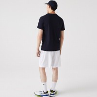 Camiseta Lacoste Sport Transpirable Azul Marino  Oferta + Barato