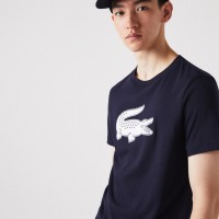 Lacoste Sport Breathable Navy Blue T-shirt