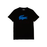 Camiseta Lacoste Sport Transpirable Negro