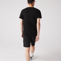 Camiseta Lacoste Sport Transpirable Negro
