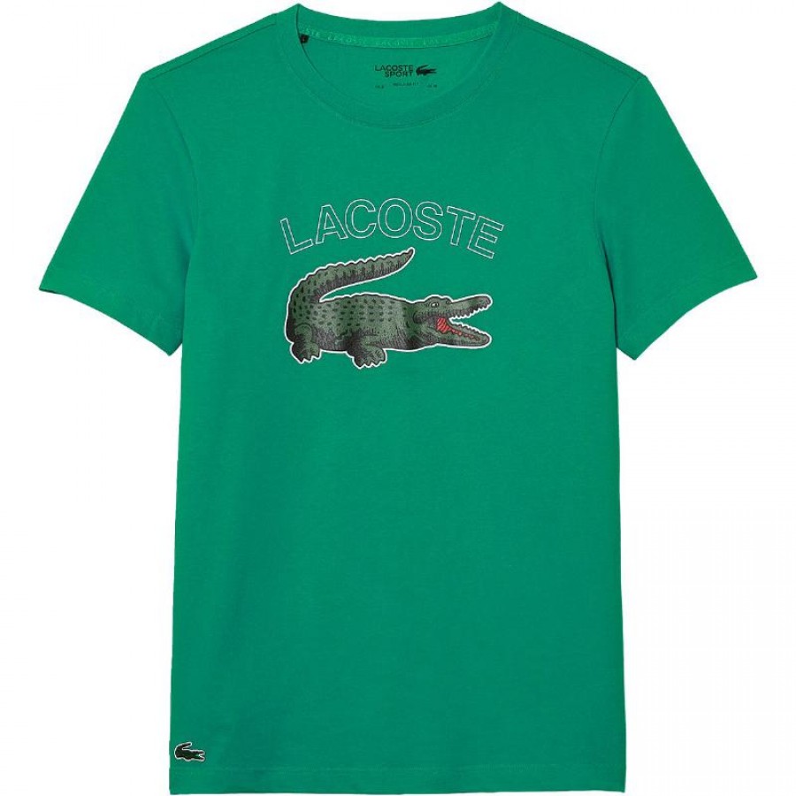 T-shirt Lacoste Sport Verde