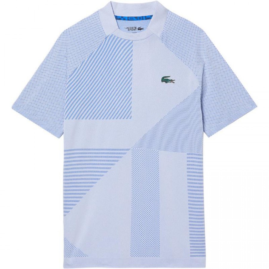 Lacoste Team Tecnica Light Blue T-shirt