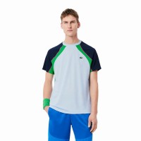 Lacoste Ultra Dry Blue Green T-shirt  Offer + Cheap