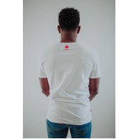 Crazy T-Shirt Marco Lenders Blanc Rouge