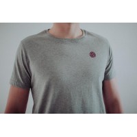 Loco Originale Grey Burgundy T-Shirt