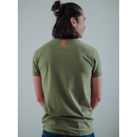 Crazy T-Shirt Marco Lenders Orange Vert