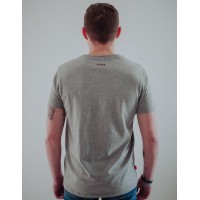 Loco Originale T-Shirt Grigio Borgogna