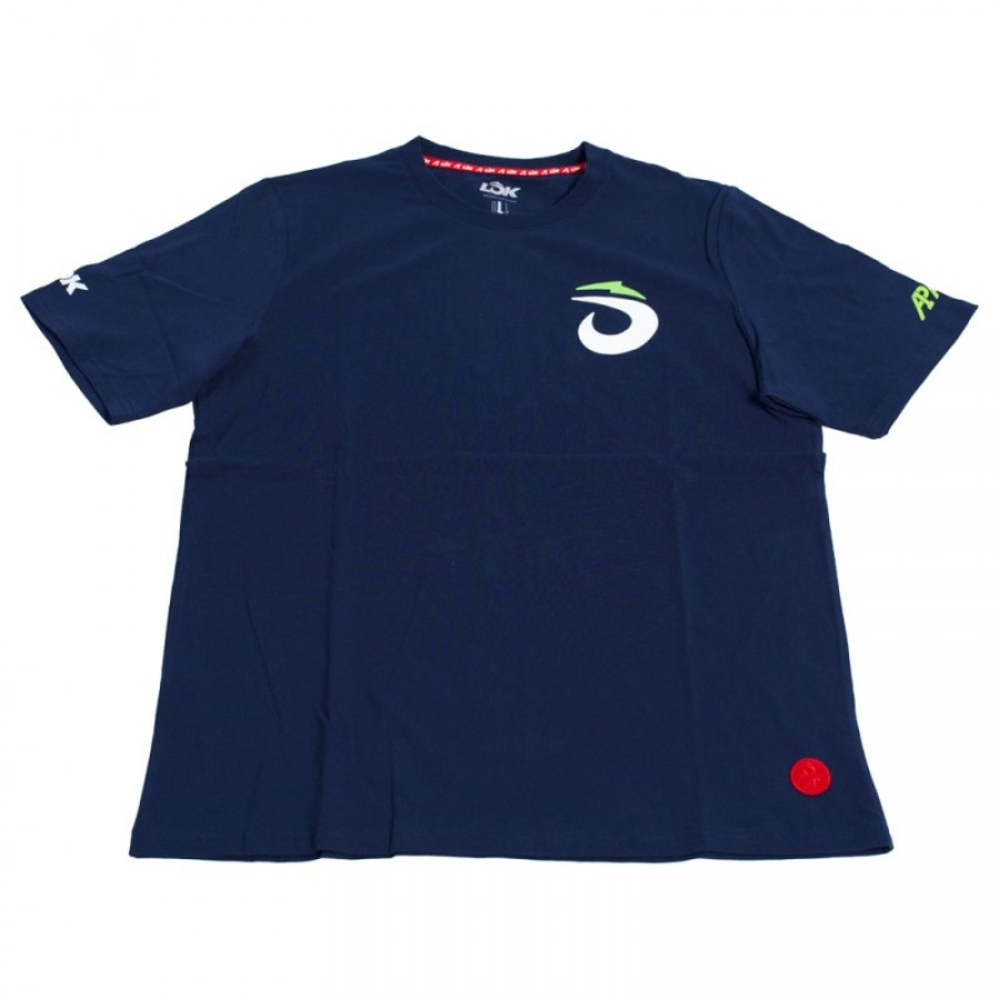 Camiseta Lok A1 Padel Glacier Azul Marinho  Oferta + Barato