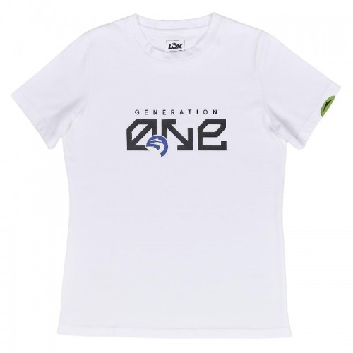 T-shirt femme Lok Gen One blanc T-shirt femme Lok Gen One blanc