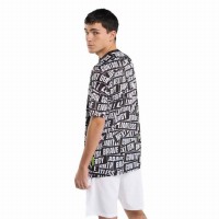 Lok Sticker Storm T-Shirt Noir  Offre - Pas cher