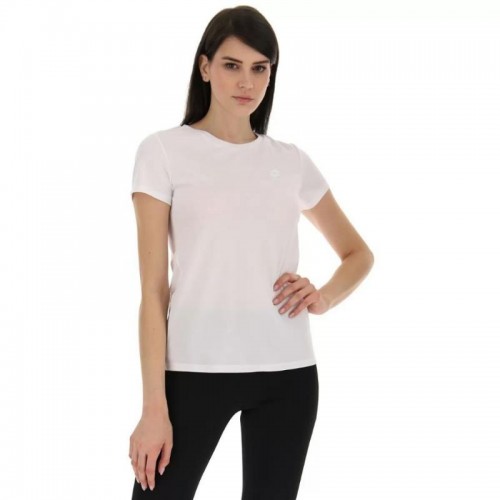Camiseta Lotto MSP II Mulheres Brancas Camiseta Lotto MSP II Mulheres Brancas