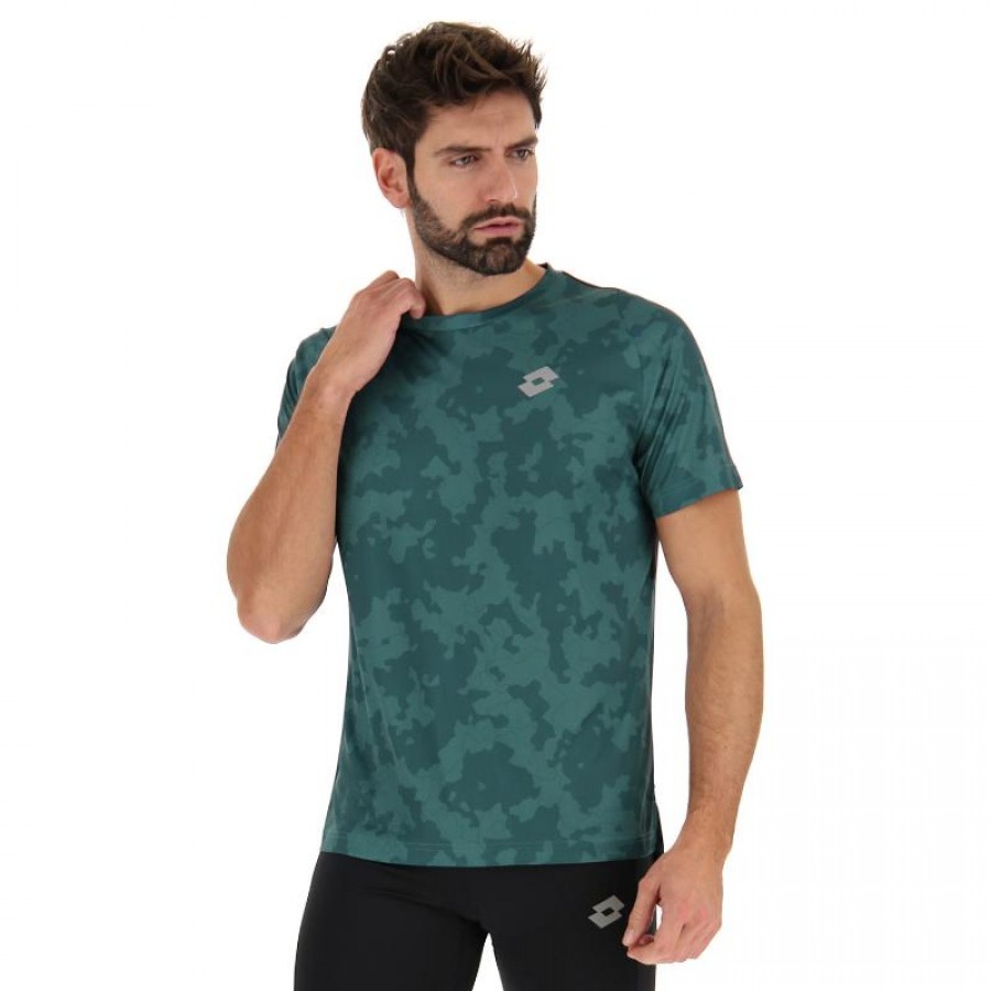 Lotto Run Fit II T-Shirt Verde Escuro