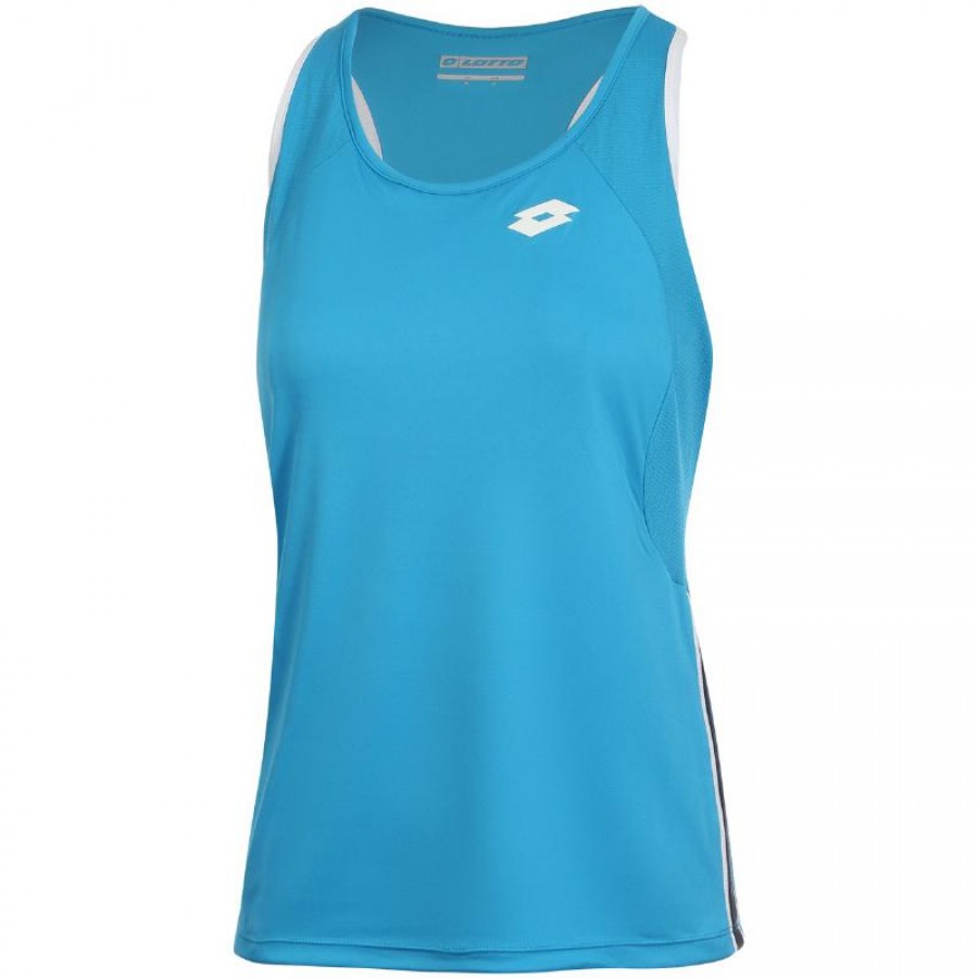 T-shirt Lotto Squadra II Blue Bay pour femme