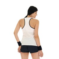 T-shirt Lotto Squadra II Bianco Nero Donna