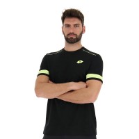 Camiseta Lotto Superrapida V Fluor Amarelo Preto