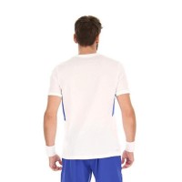 Camiseta Lotto Tech I D2 Branco Gloss Blue  Oferta + Barato