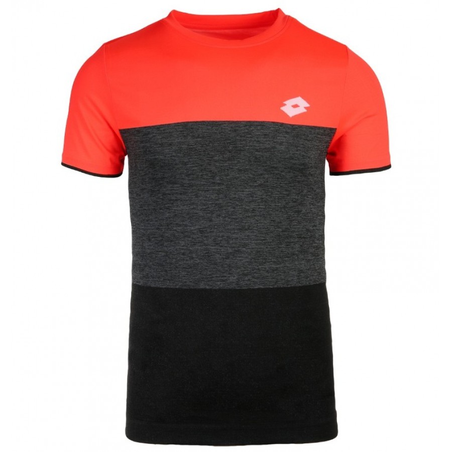 Coral Jersey Lotto Tech Seamless nero