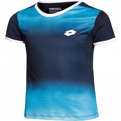 Maglietta Lotto Top IV Blue Gradient Junior Maglietta Lotto Top IV Blue Gradient Junior