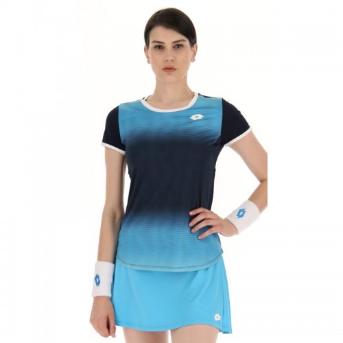 Lotto Top IV Blue Gradient T-shirt femme Lotto Top IV Blue Gradient T-shirt femme