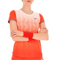 T-shirt femme Lotto Top IV orange