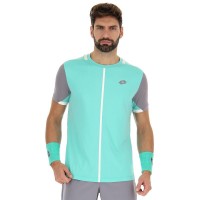 T-shirt Lotto Top IV Vert Gris Turquoise Argent