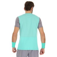 T-shirt Lotto Top IV Green Turquoise Grey Silver