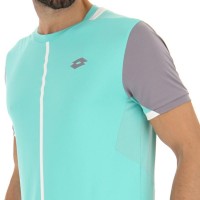 T-shirt Lotto Top IV Green Turquoise Grey Silver