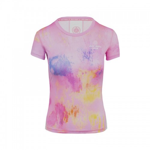 T-shirt a manches Bidi Badu Padel Eve Rose Blanc T-shirt a manches Bidi Badu Padel Eve Rose Blanc
