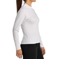 Camiseta Bullpadel Beldo Manga Comprida Branca  Oferta + Barato