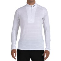 Camiseta de manga comprida Bullpadel Brise branca
