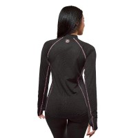 Camiseta de manga comprida JHayber Alpina Preta Feminina