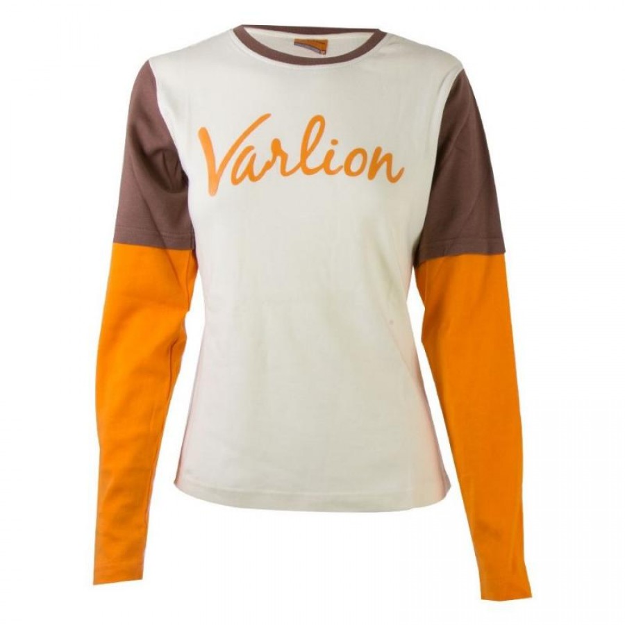 Camiseta Manga Larga Varlion 06MC617 Beige Mujer