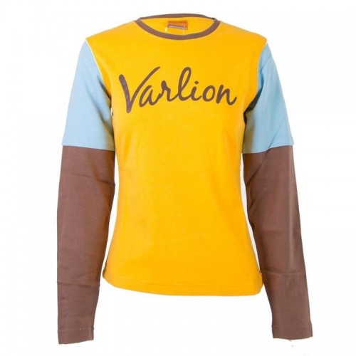 Varlion MD M/L06-MC617 T-Shirt Manches Longues Jaune Femmes Varlion MD M/L06-MC617 T-Shirt Manches Longues Jaune Femmes