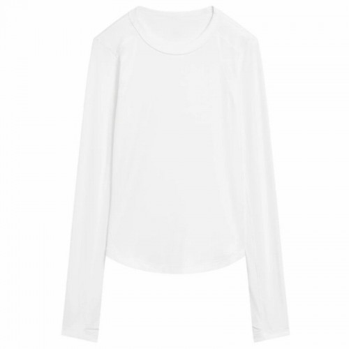 Wilson All Day T-shirt bianca a maniche lunghe da donna Wilson All Day T-shirt bianca a maniche lunghe da donna