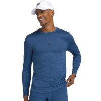 Camiseta Manga Larga Wilson Everyday Performance Azul Court  Offer + Cheap
