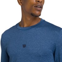 Camiseta Manga Larga Wilson Everyday Performance Azul Court  Offer + Cheap