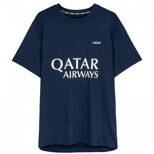 Nox Agustin Tapia sponsorise le T-shirt AT10 Bleu Foncé 2024 Nox Agustin Tapia sponsorise le T-shirt AT10 Bleu Foncé 2024