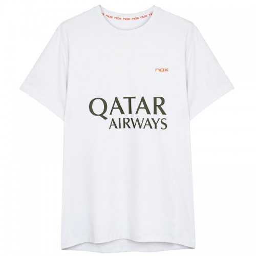 Camiseta Nox Agustin Tapia sponsorise AT10 Blanco 2024 Camiseta Nox Agustin Tapia sponsorise AT10 Blanco 2024