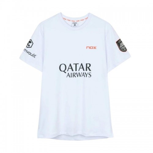 Camiseta Nox Agustin Tapia Patrocina AT10 Blanco 2026