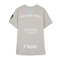 Camiseta Nox Agustin Tapia patrocina AT10 Gris Claro 2026
