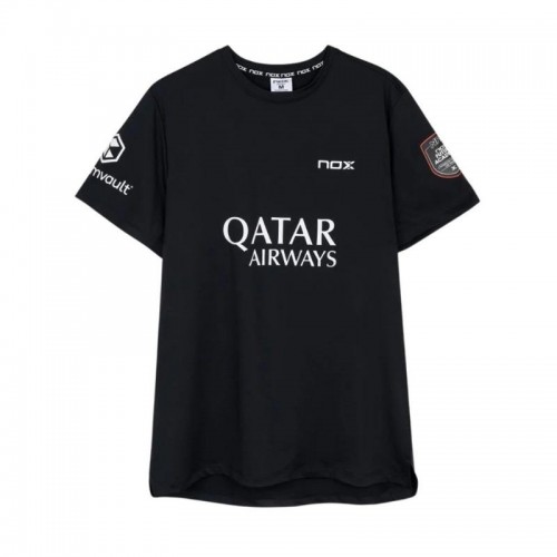 Camiseta Nox Agustin Tapia sponsorise AT10 Negro 2026