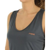 Nox Exc Grigio Nero Maglietta Donna  Offerta + Economico